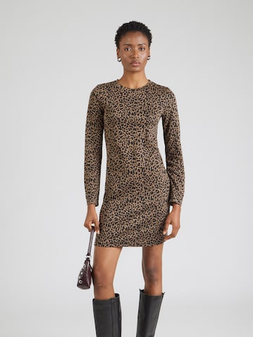 VERO MODA Kleid 'VMNELLA' in Braun: Vorderseite