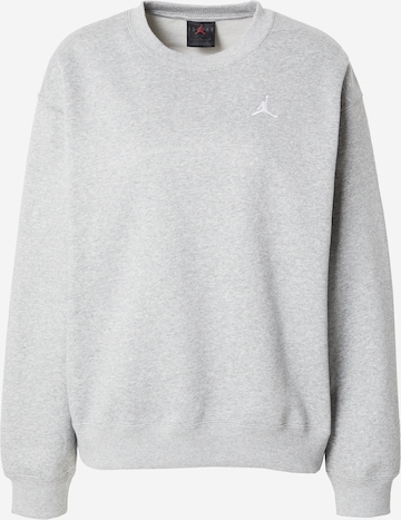 Jordan Μπλούζα φούτερ 'BRKLN FLC' σε γκρι: μπροστά