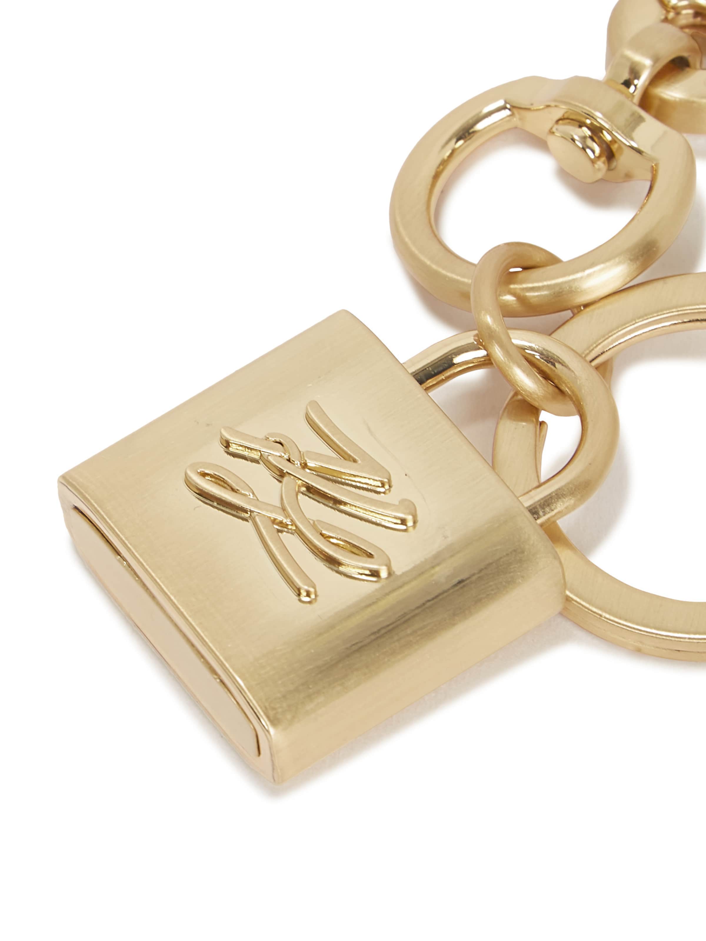 Portachiavi di Karl Lagerfeld in oro