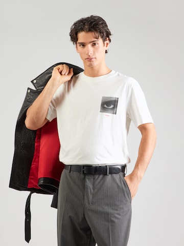 bēšs HUGO T-Krekls 'Deyss': no priekšpuses