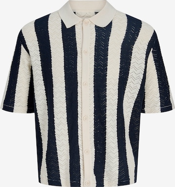 JACK & JONES Comfort fit Button Up Shirt 'JORTYLER' in Beige: front