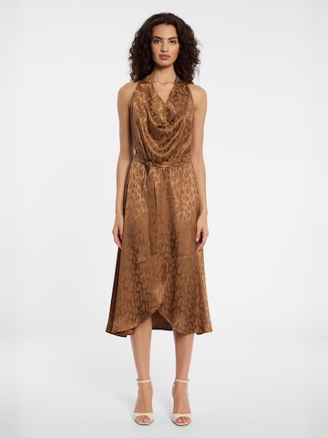 Ana Alcazar Kleid  ' Dasha ' in Braun