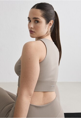 Aim'n - Top desportivo em bege