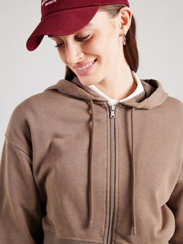 ABOUT YOU - Sudadera con cremallera 'Jolin' en beige