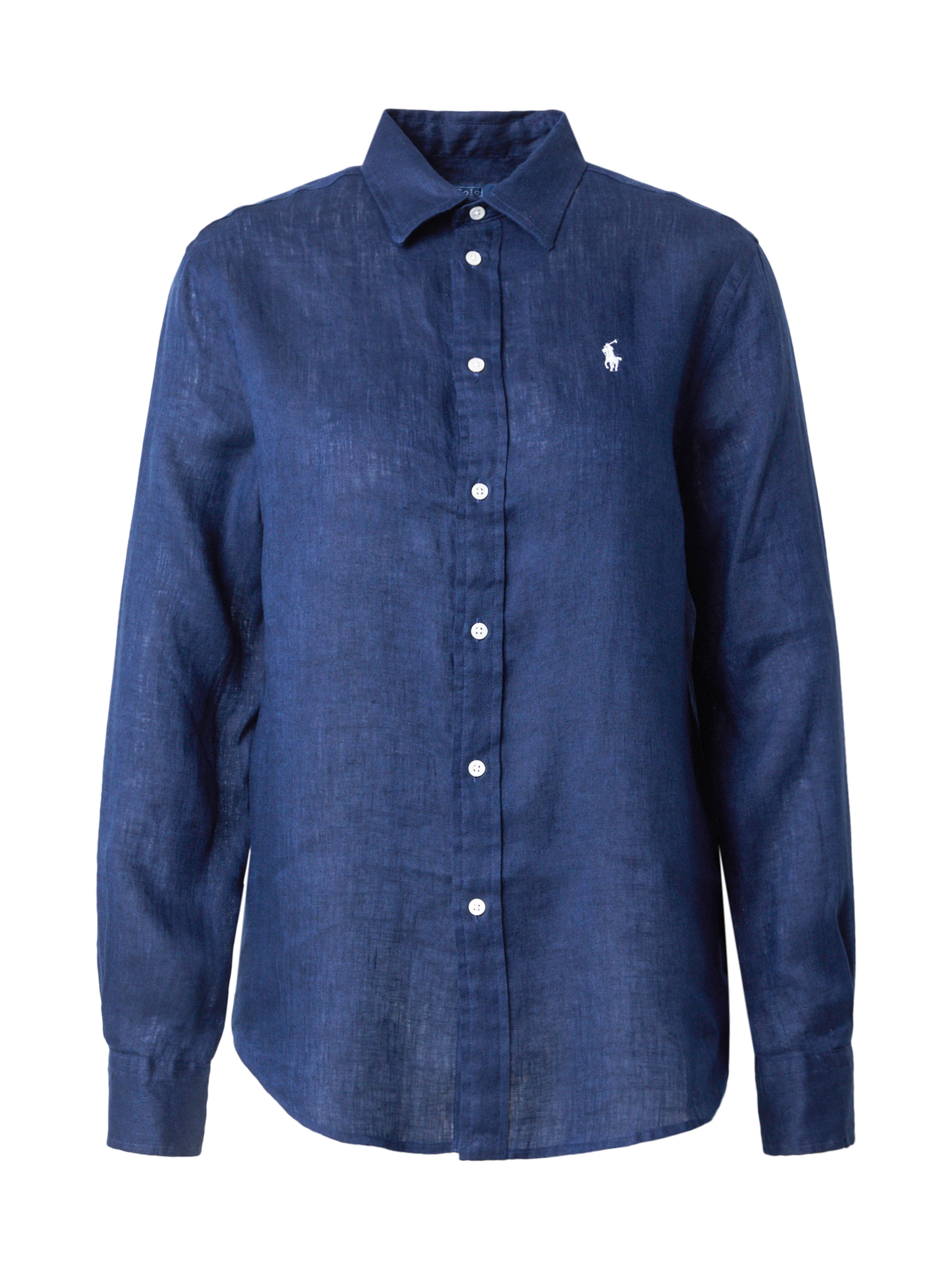 Polo Ralph Lauren Блуза 'CLASSIC' в синьо: отпред