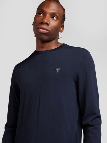 GUESS Sweater 'Dane' in Blue