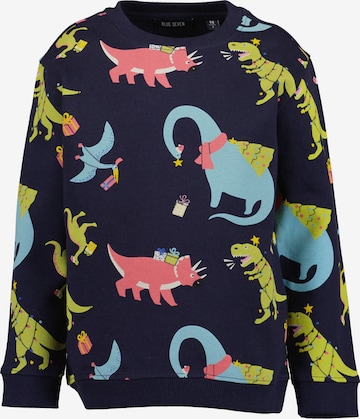 mėlyna BLUE SEVEN Megztinis be užsegimo: priekis