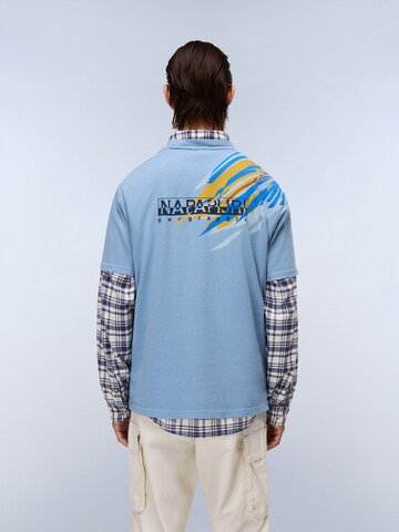 NAPAPIJRI Μπλουζάκι 'S-Fiemme' σε μπλε