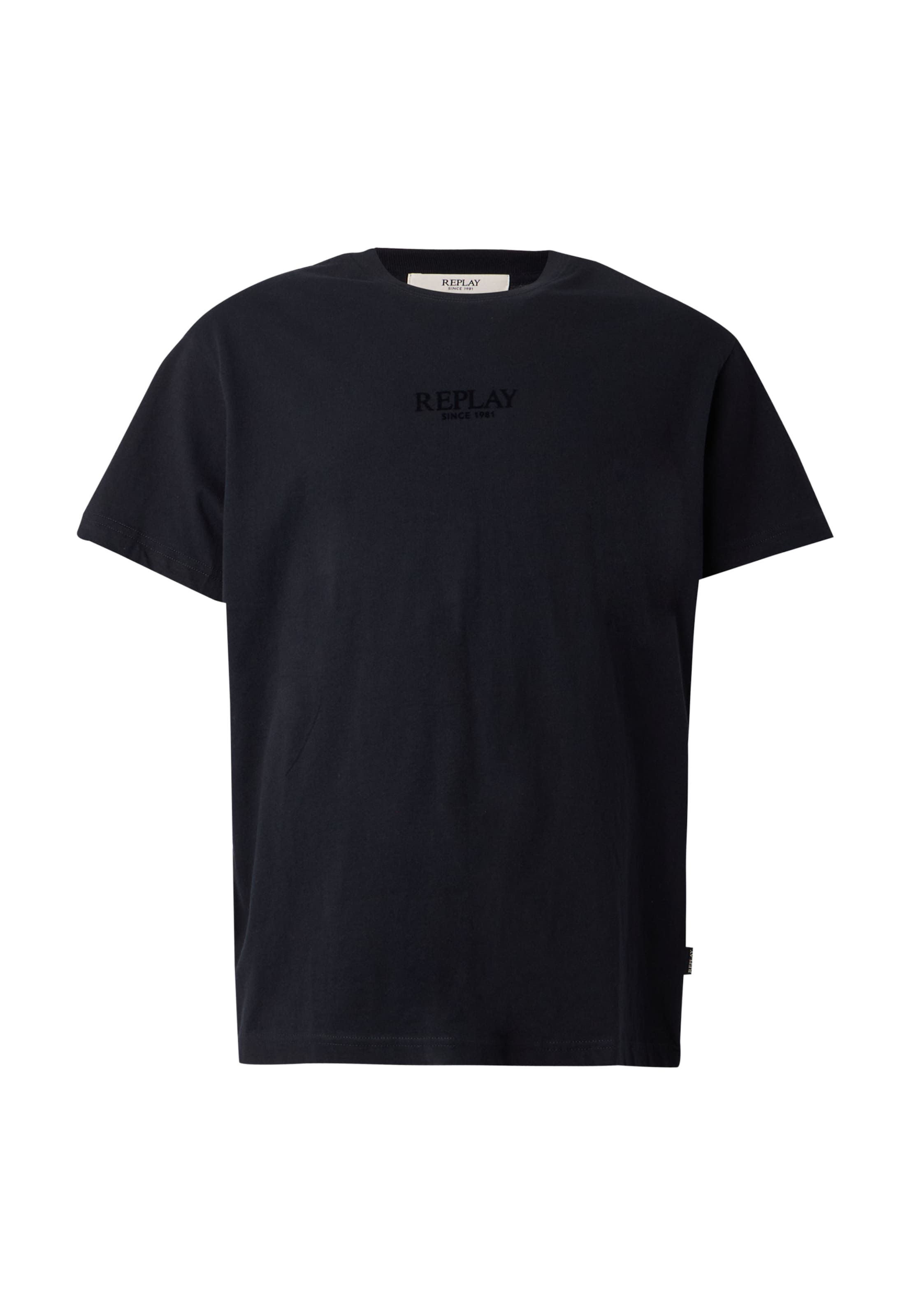 REPLAY - Camiseta en gris: frente