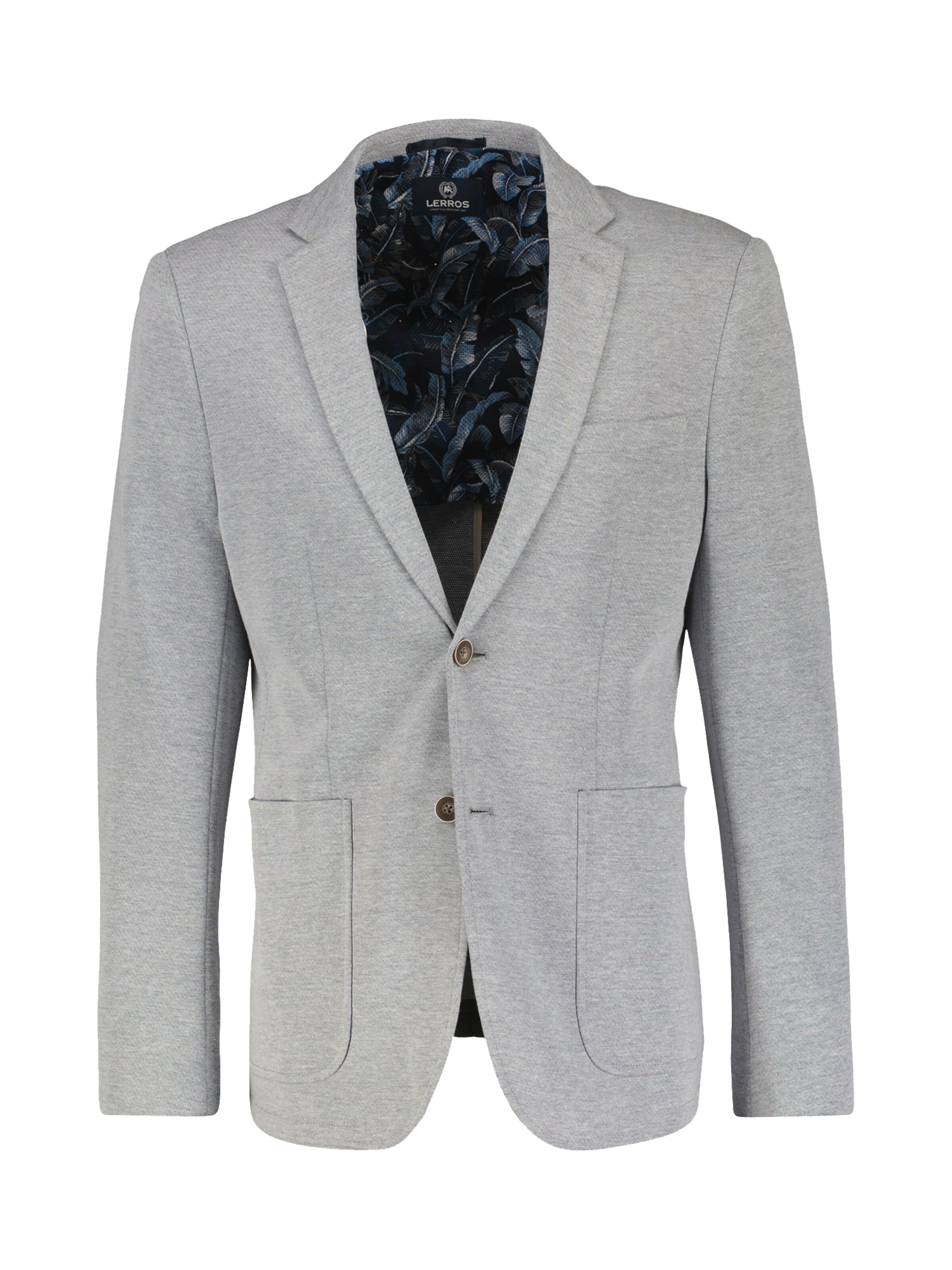 LERROS Regular Fit Sakko in Grau: Vorderseite