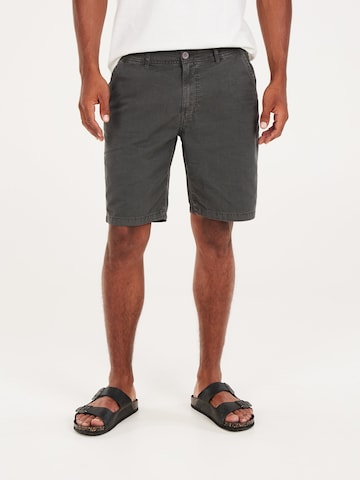 PROTEST Regular Pants 'PRTComie' in Grey: front