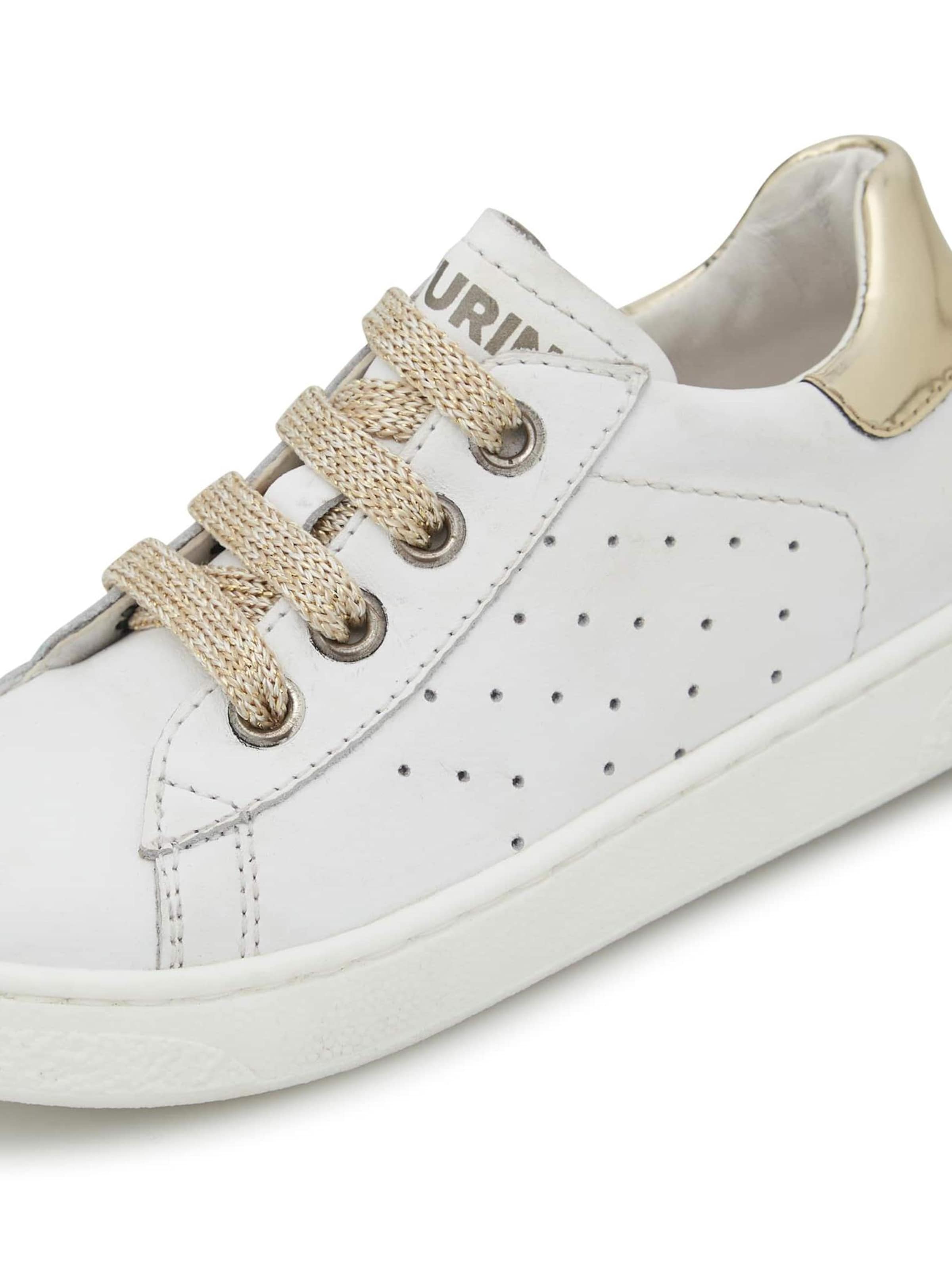 Baskets 'HASSELT 2 ZIP.' NATURINO en blanc