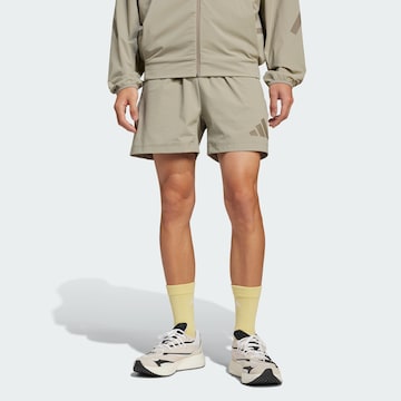 regular Pantaloni sportivi 'Z.N.E.' di ADIDAS SPORTSWEAR in beige: frontale