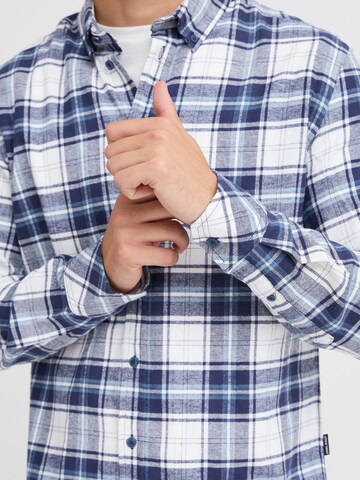 BLEND Regular Fit Hemd in Blau
