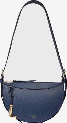 LancelRučna torbica 'Lancel Sac demi lune Faubourg Ultramarine Femme' - plava boja: prednji dio