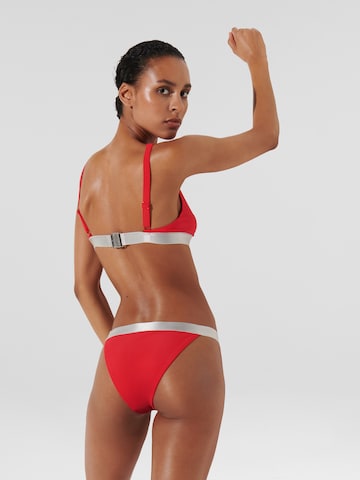 Bas de bikini Karl Lagerfeld en rouge