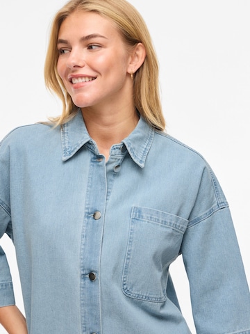 VILA Blouse 'VIElma' in Blue