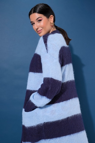 Studio Untold Strickmantel in Blau