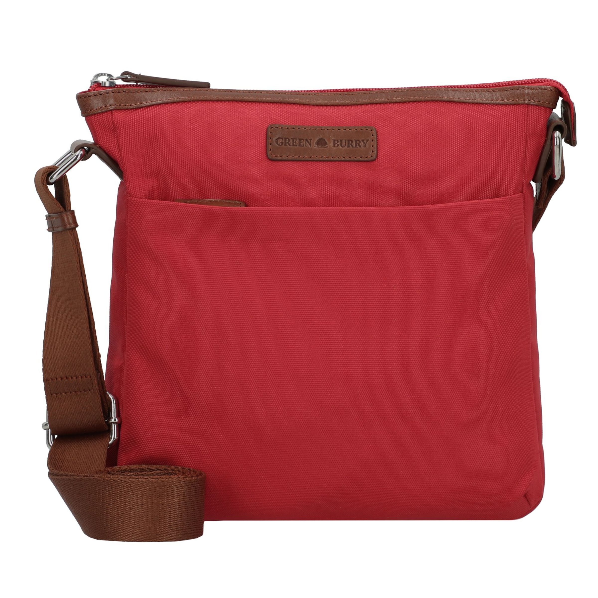 GREENBURRY Crossbody bag 'Iris' in Red: front
