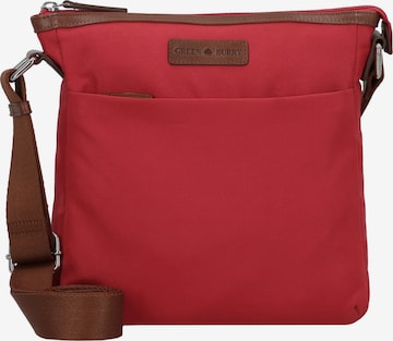 GREENBURRY Schoudertas 'Iris' in Rood: voorkant
