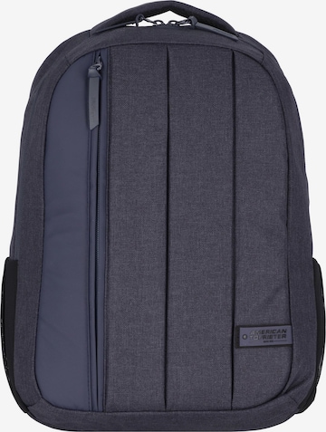 American Tourister Backpack in Blue: front