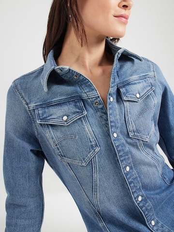 G-STAR Shirt Dress in Blue