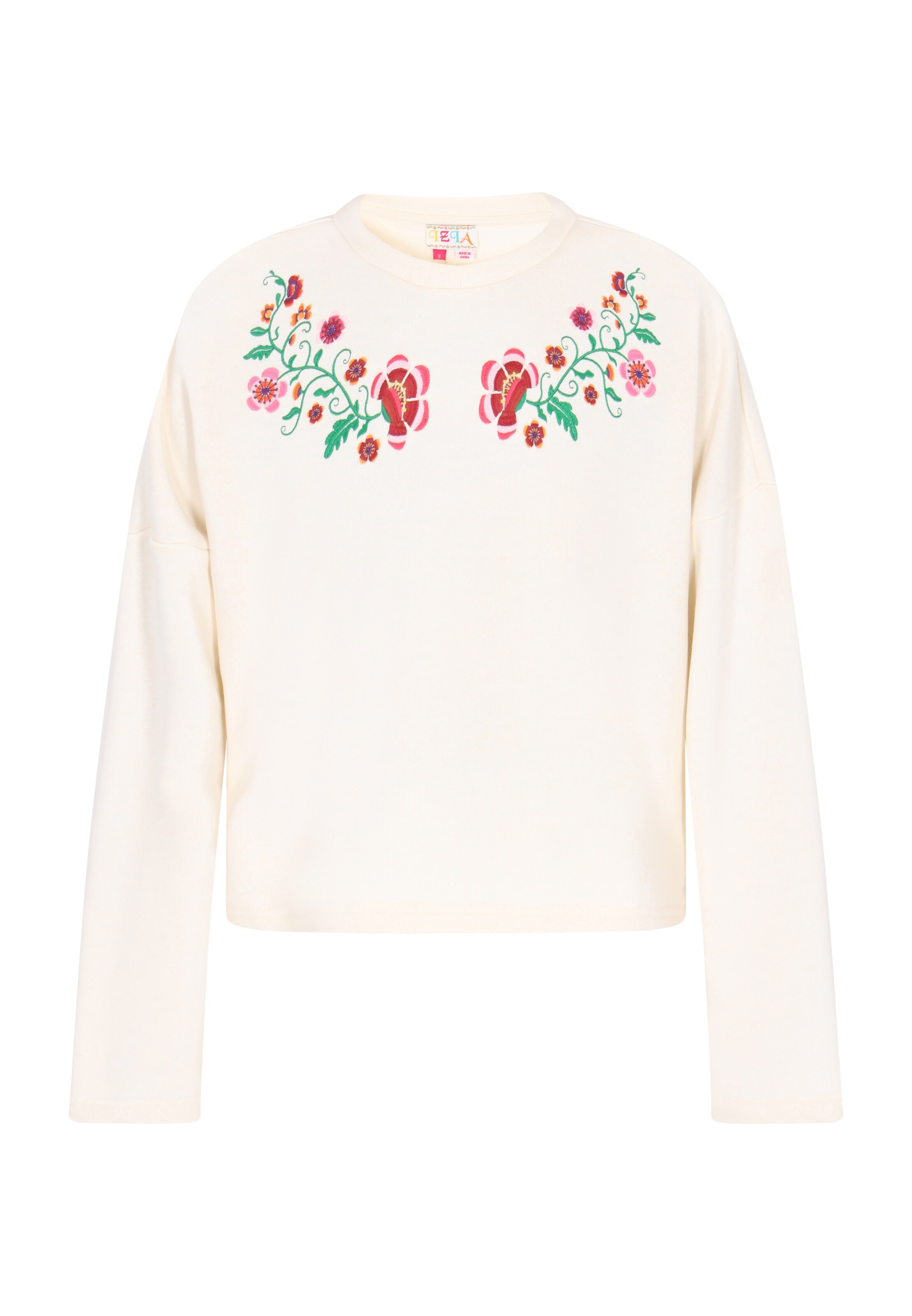 IZIA Mikina 'Boho' - Béžová: predná strana