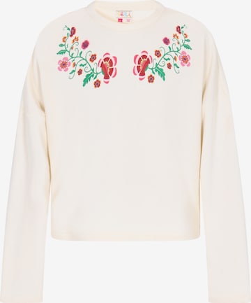 IZIA Sweatshirt 'Boho' in Beige: Vorderseite