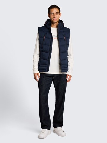 TOM TAILOR Weste in Blau