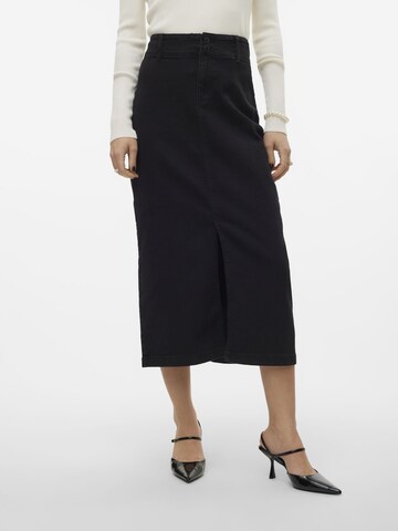 VERO MODA Nederdel 'PEYTON' i sort: forside