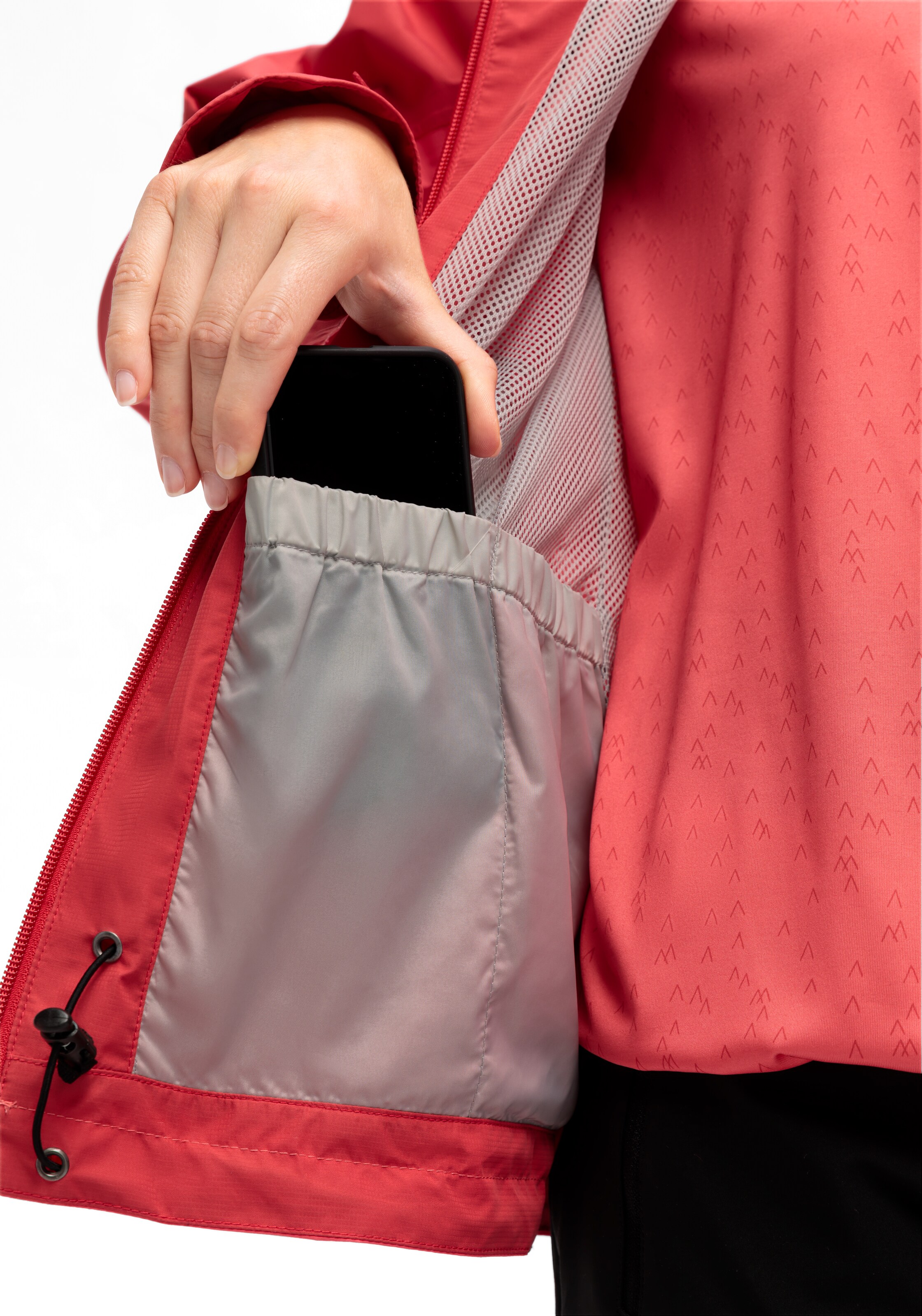 Maier Sports Outdoor Jacket in Red