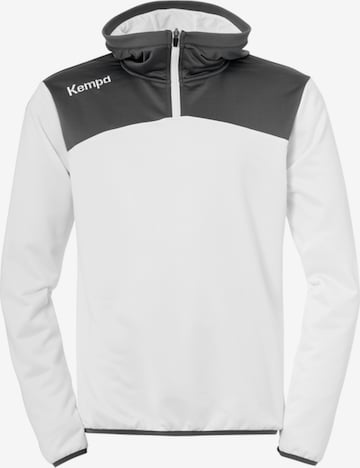 KEMPA Sportsweatshirt in Weiß: Vorderseite
