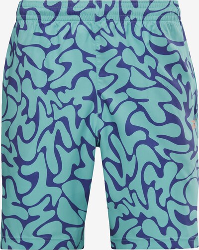 Reebok Sport Спортен панталон в тюркоазен / виолетов / оранжево, Преглед на продукта