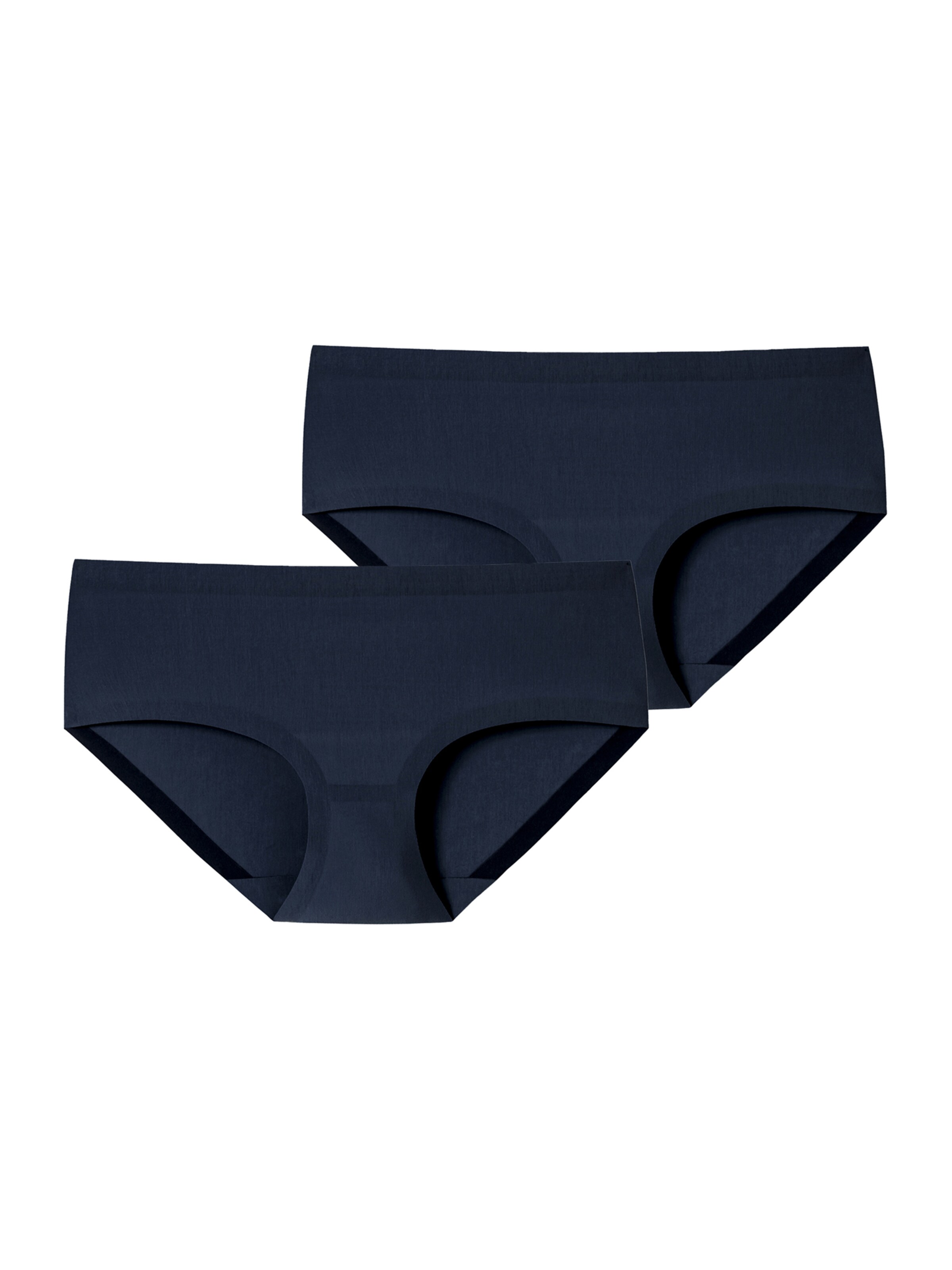 SCHIESSER Panty 'Invisible Cotton' in Blau: Vorderseite