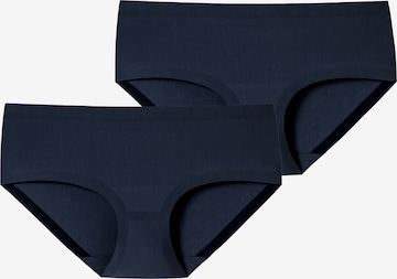 uncover by SCHIESSER Panty 'Invisible Cotton' in Blau: predná strana