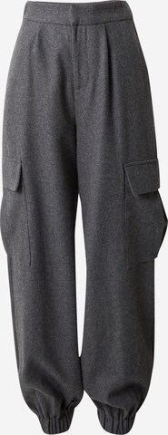 Oval Square - Loosefit Pantalón cargo 'What' en gris: frente