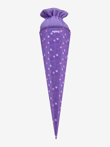 ergobag Bag 'Schultüte Schultüte' in Purple: front