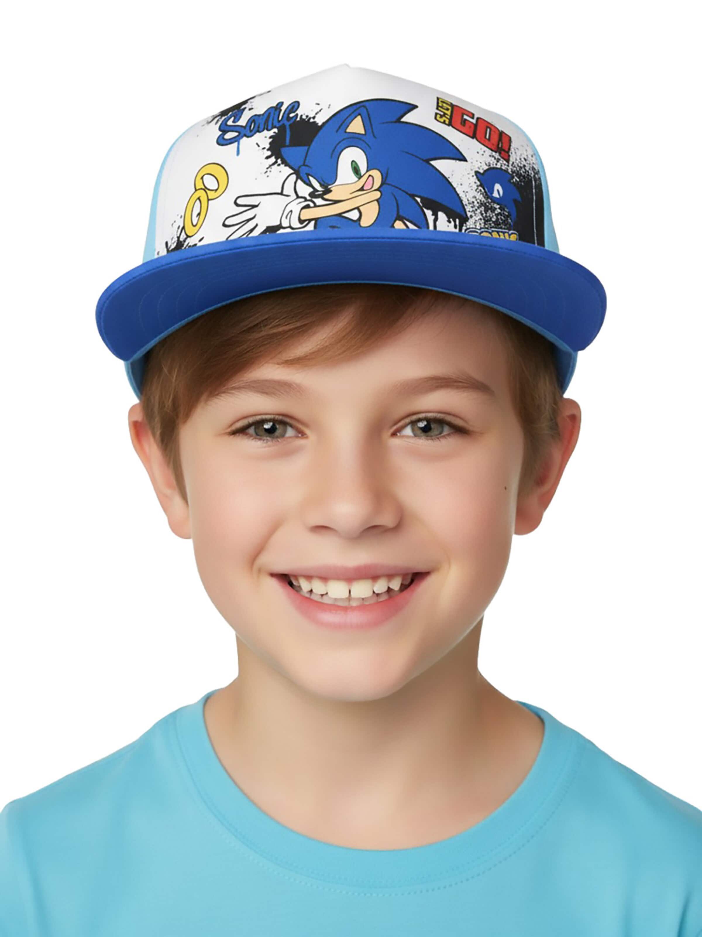 Sonic Hut 'The Hedgehog'‌‌‌‌‌‌ in Blau: Vorderseite
