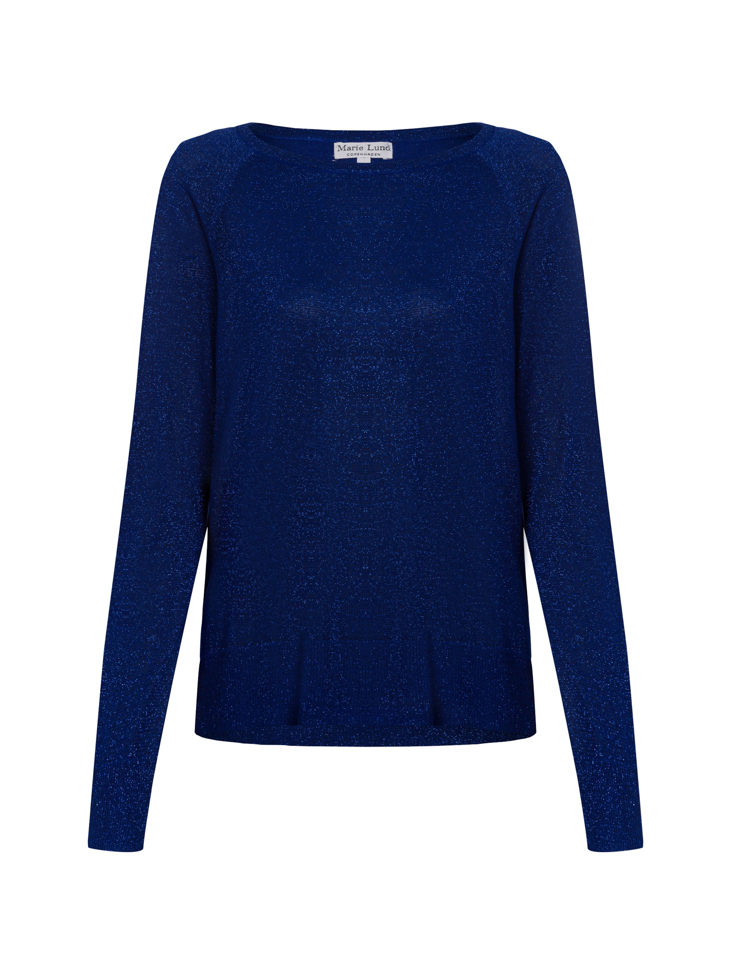 Marie Lund Trui in Blauw: voorkant