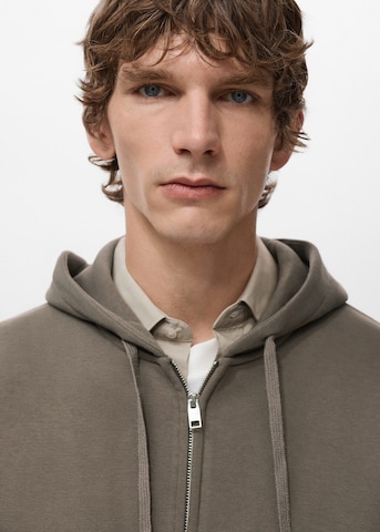 MANGO MAN Sweatshirt 'Bady' in Brown