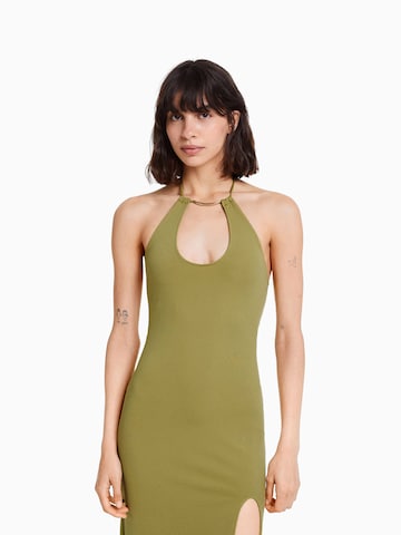 Robe Bershka en vert : devant