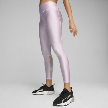 PUMA Skinny Workout Pants 'SUMMER DAZE' in Purple: front