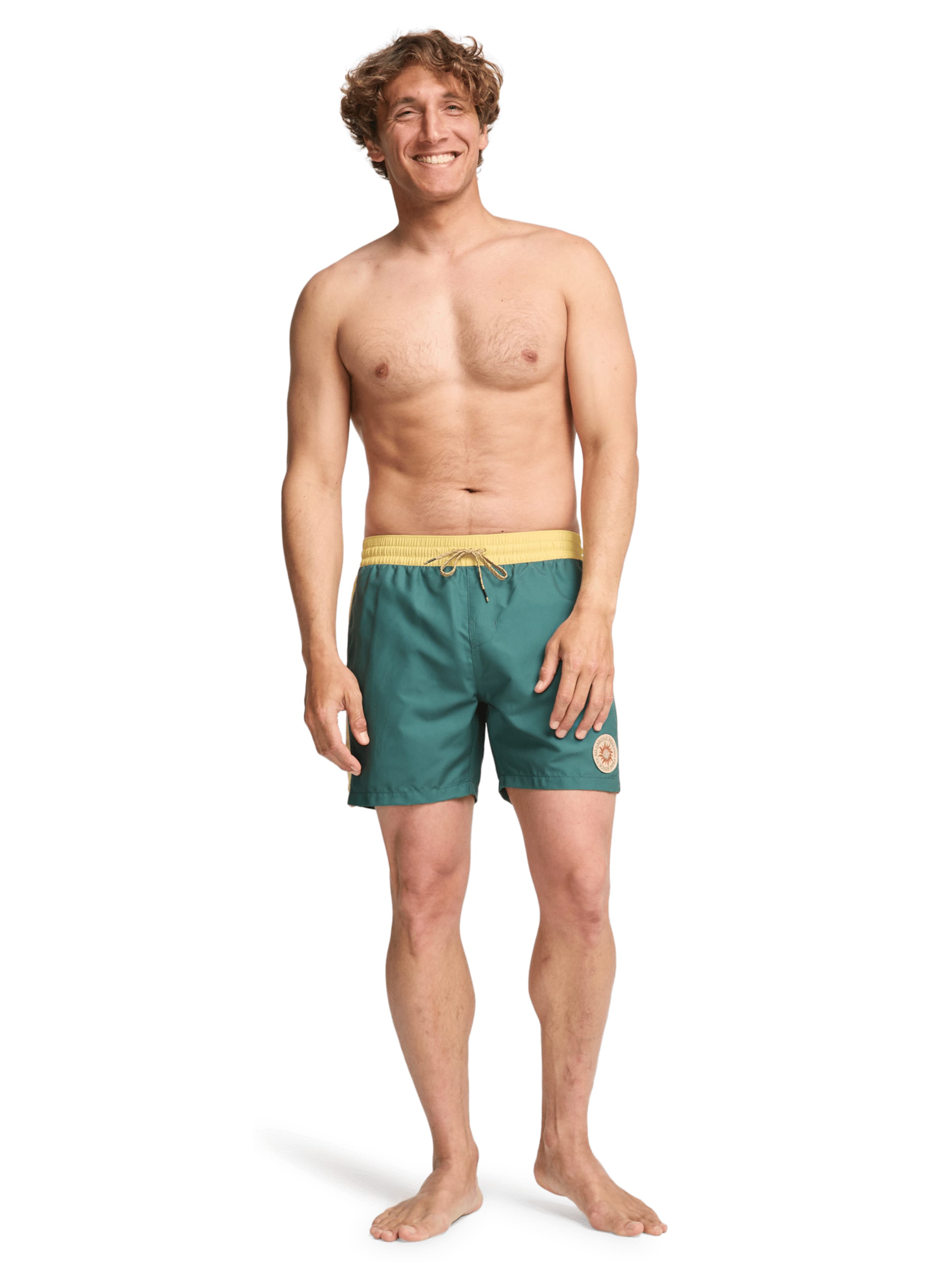 BILLABONG Board Shorts 'Dbah Panel Layback' in Green