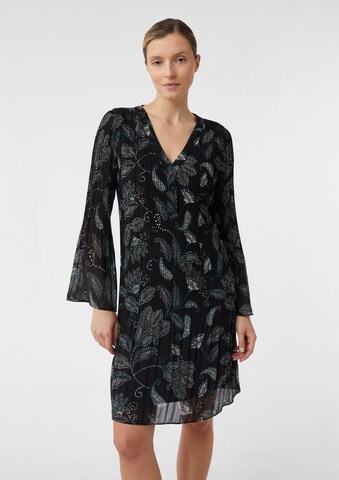 COMMA - Vestido en negro: frente