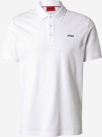 HUGO Särk 'Donos', värv valge: eest vaates