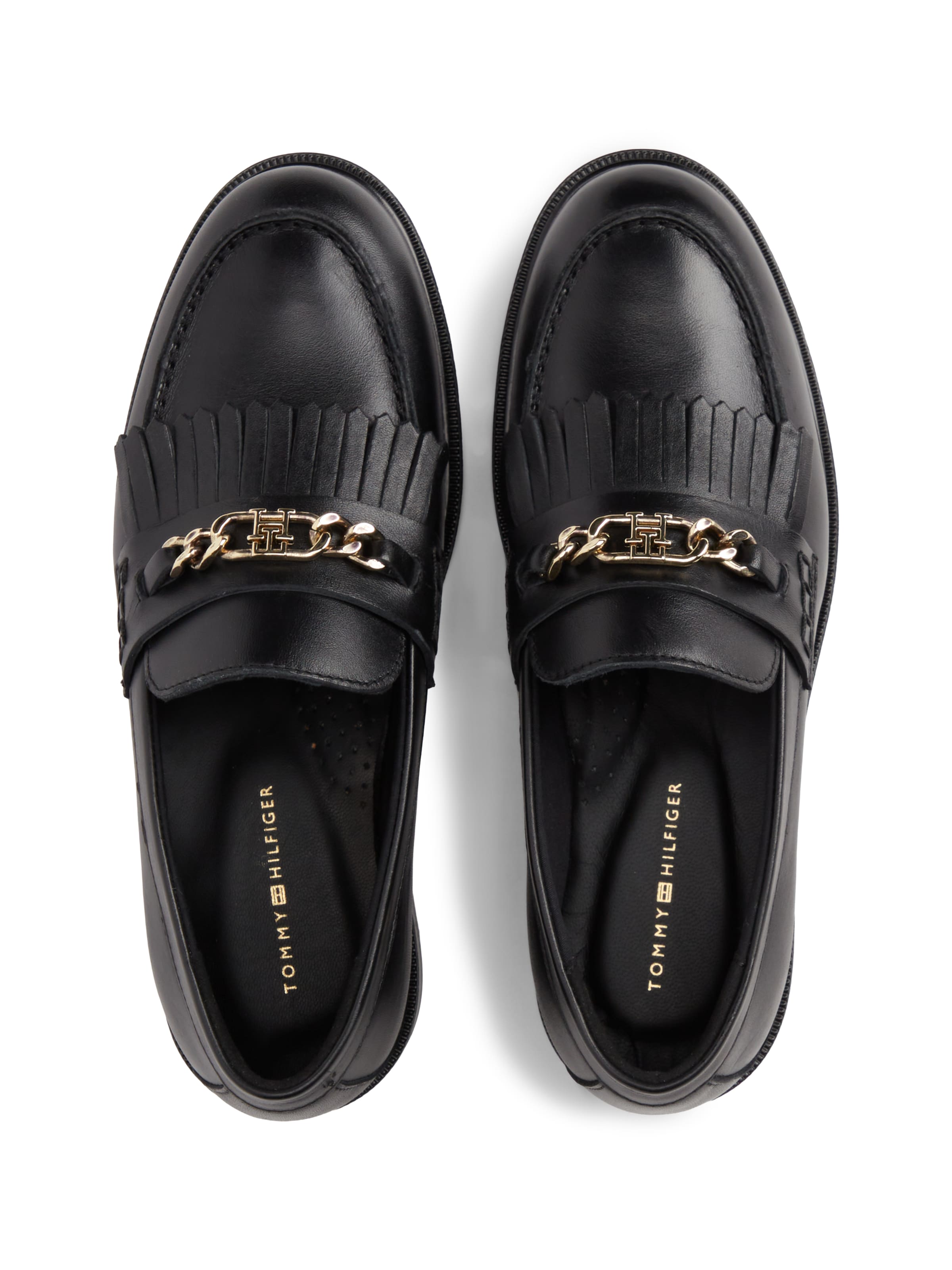 juoda TOMMY HILFIGER Loaferai