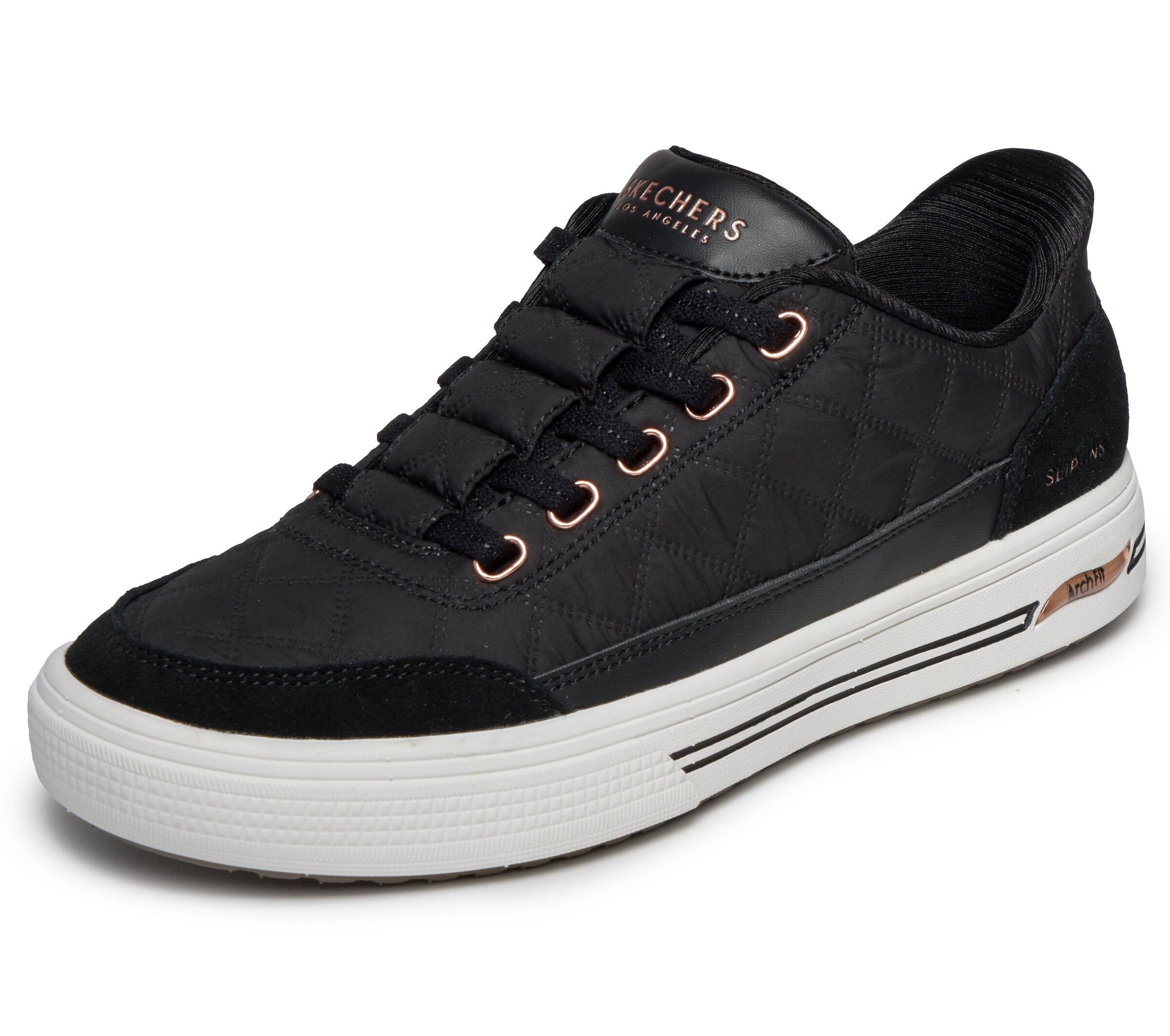 SKECHERS Slip On in Schwarz: Vorderseite
