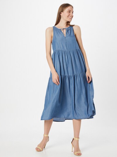 Rochie Q/S by s.Oliver pe albastru denim, Vizualizare model