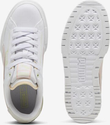 Baskets basses 'Mayze Crashed' PUMA en blanc