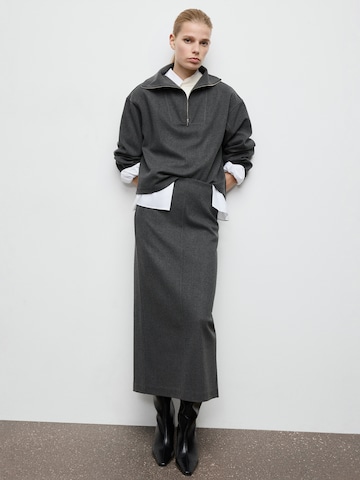 MANGO Sweatshirt 'CHILE' in Grey